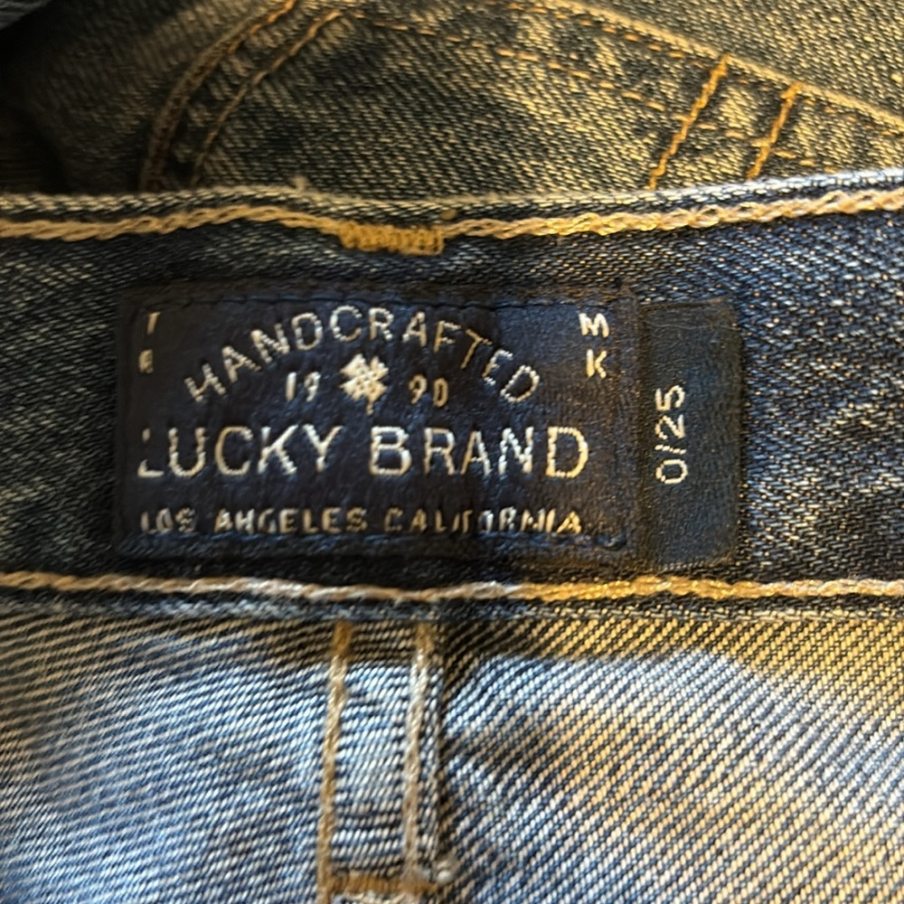 Lucky Brand Easy Rider Crop Jeans 0 / 25 - Picture 10 of 11